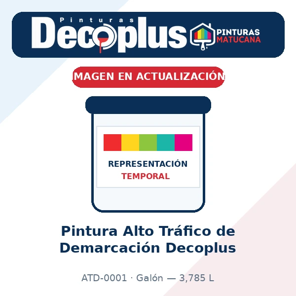 Pintura Alto Tráfico de Demarcación Decoplus
