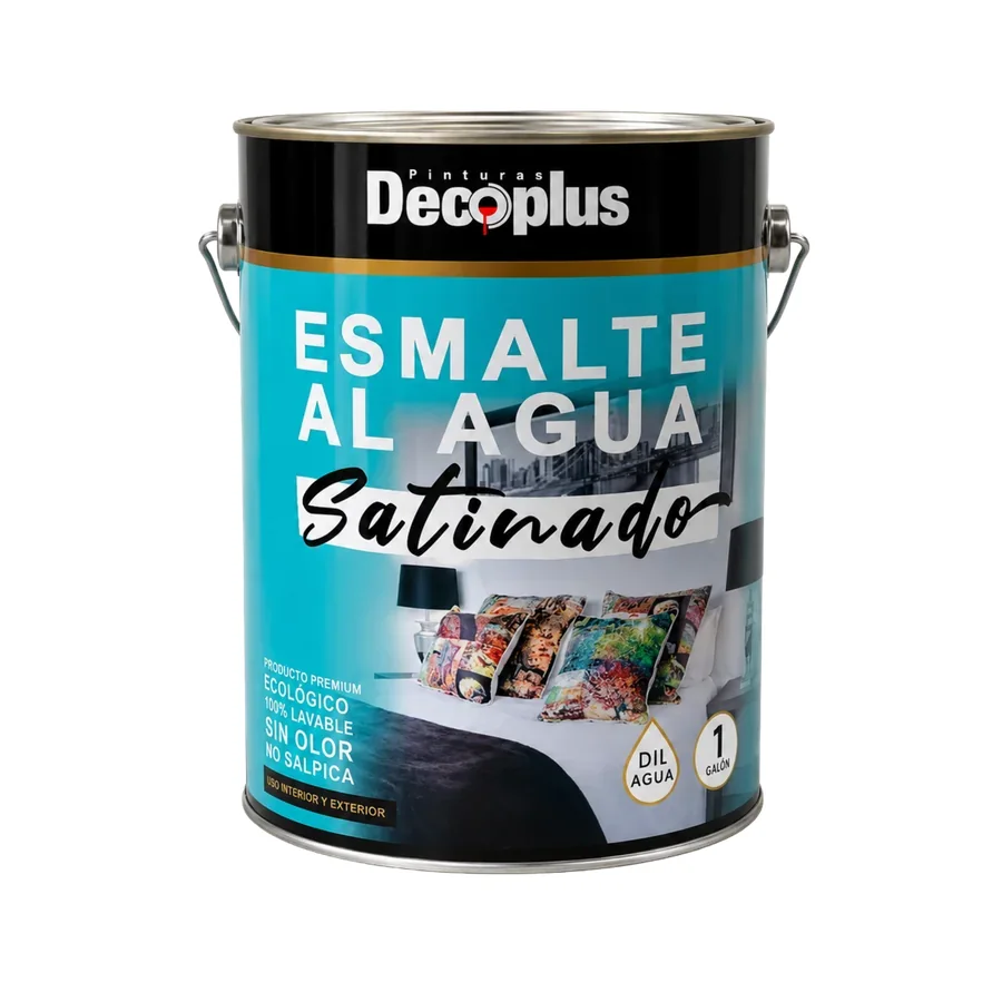Esmalte al Agua Satinado Decoplus
