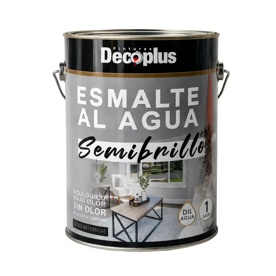 Esmalte al Agua Semibrillo Decoplus