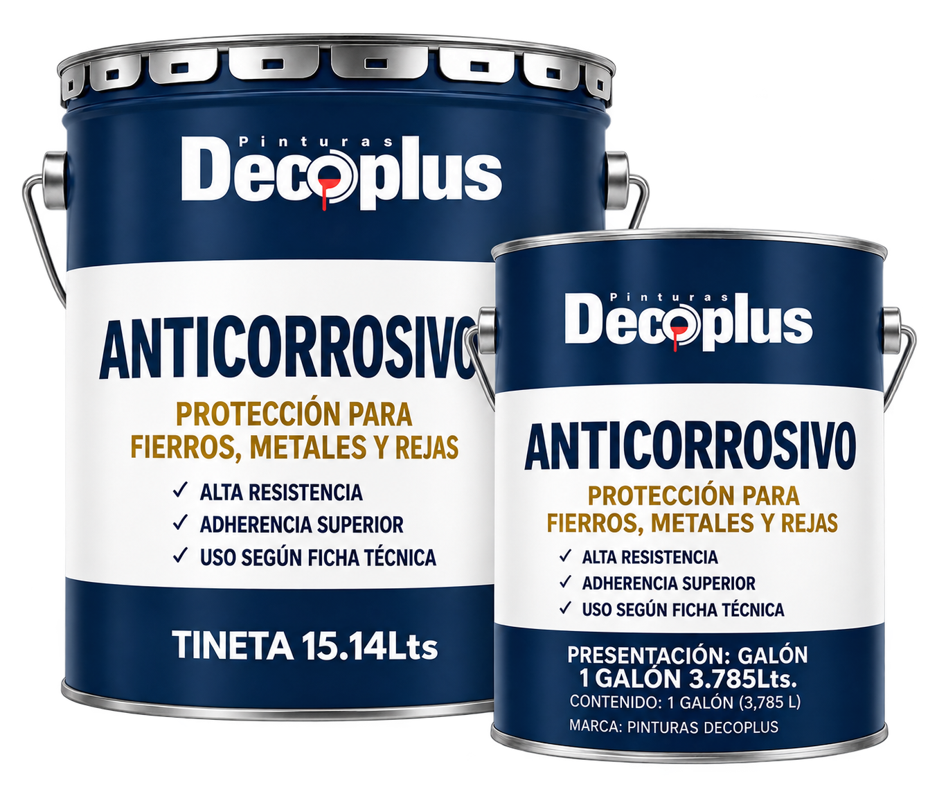 Portada 5 · Anticorrosivo galón y tineta