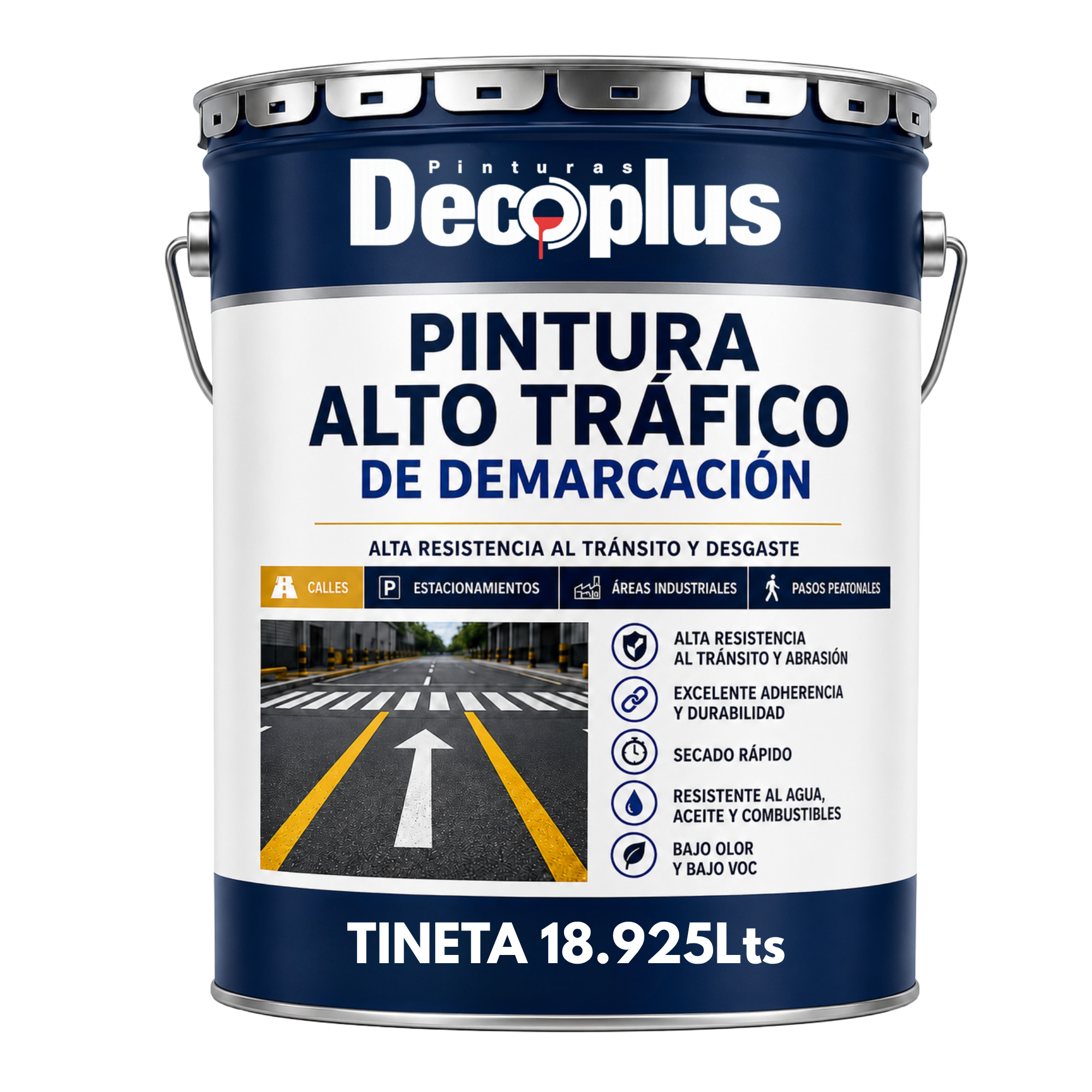 Pintura Alto Tráfico de Demarcación Decoplus