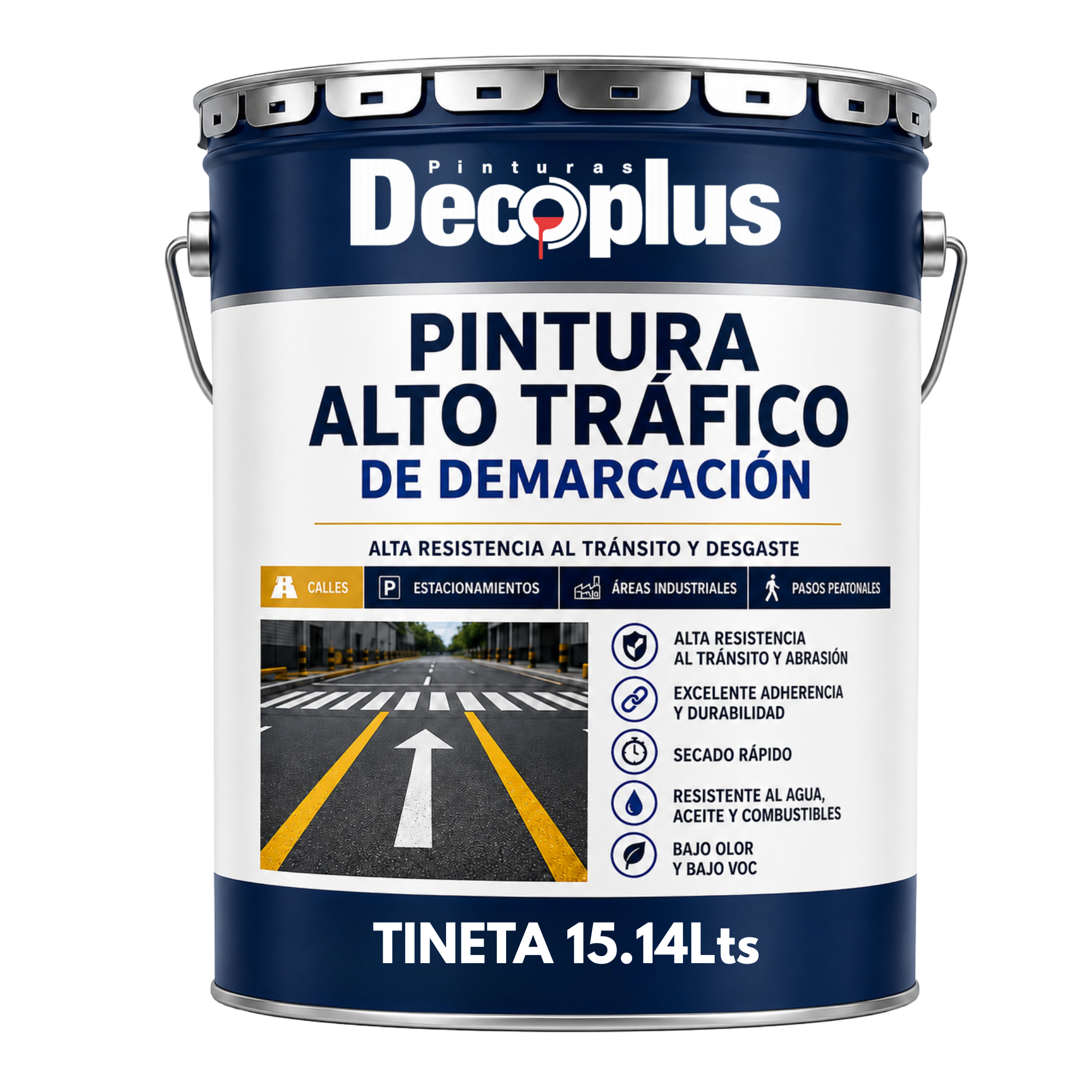 Pintura Alto Tráfico de Demarcación Decoplus