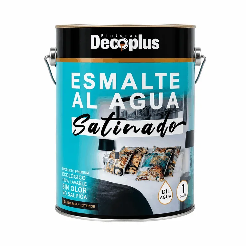 Esmalte al Agua Satinado Decoplus