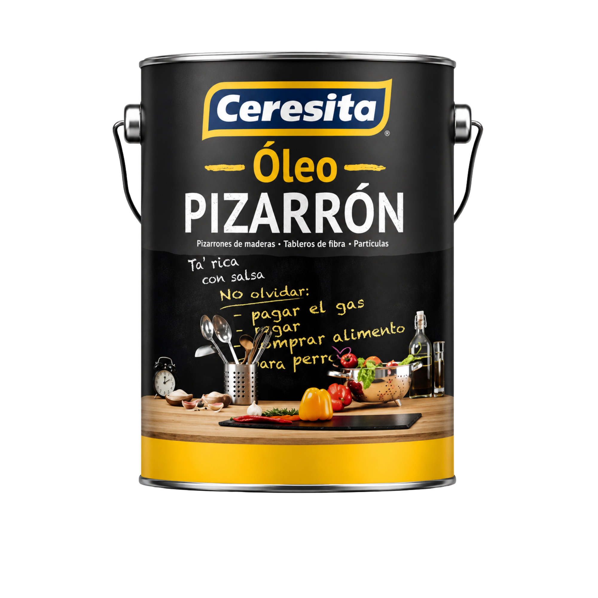 Oleo opaco pizarrón Negro- Galón