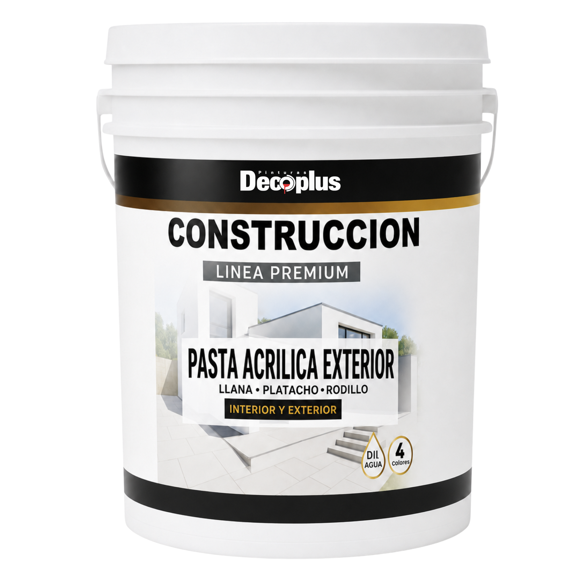 Pasta Acrílica Exterior Decoplus