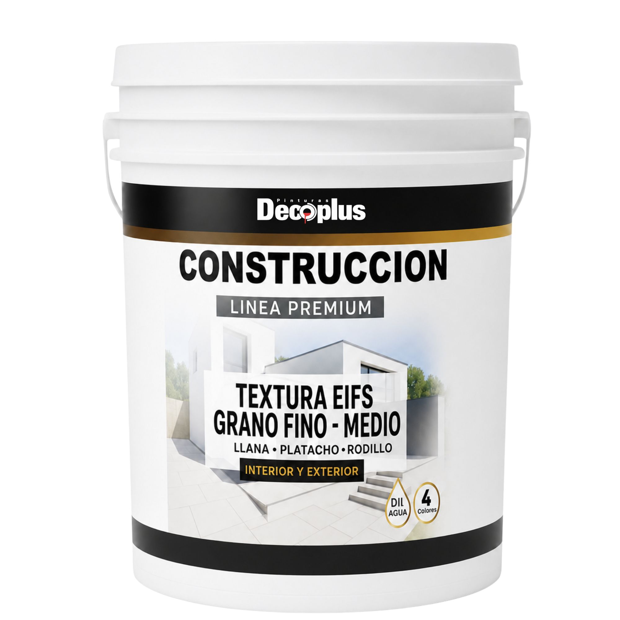 Textura EIFS Grano Fino/Medio Decoplus