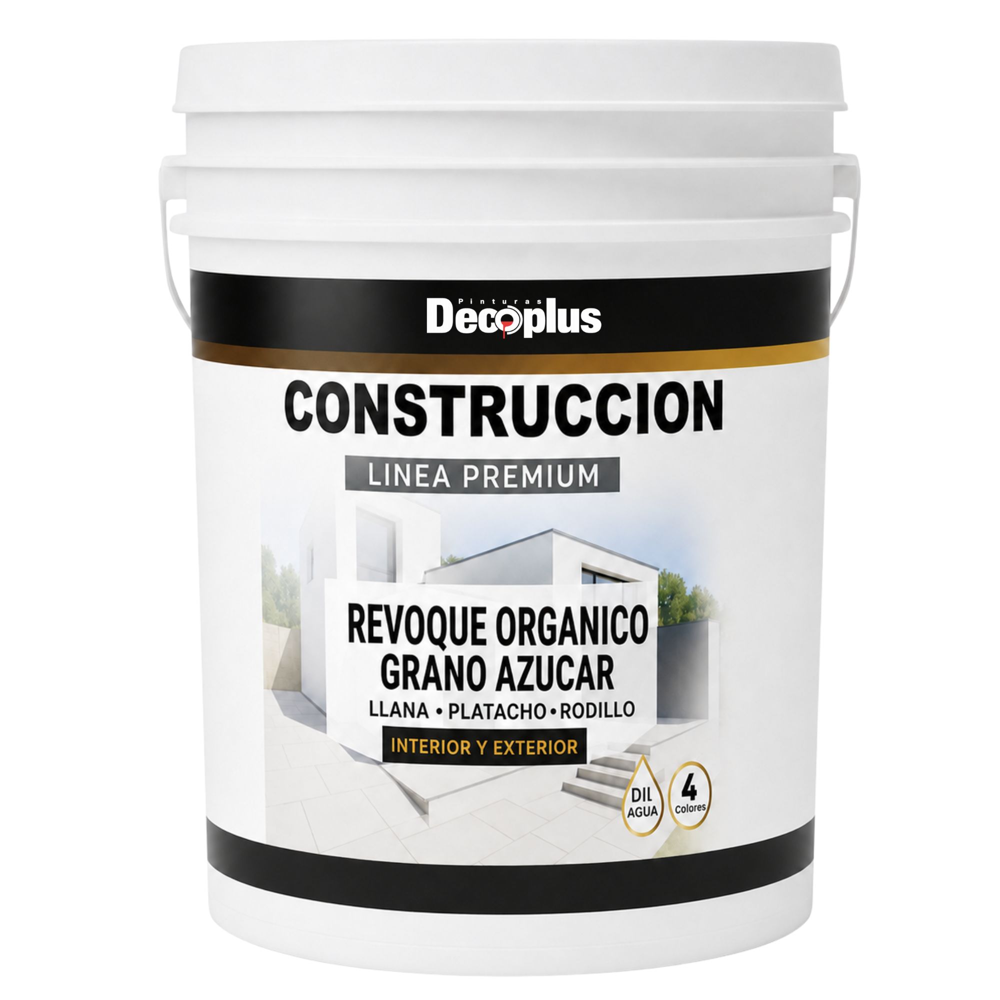 Revoque Orgánico Grano Azúcar Decoplus